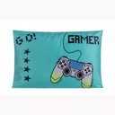 Ver imagem 2 de Kit Edredom Solteiro Infantil Menino 5 Peças Game Juvenil Hipercal 400 Fios