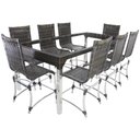 Ver imagem 1 de 8 Cadeiras e Mesa de Jantar Haiti em Alumínio para Cozinha