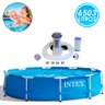 PISCINA ESTRUTURAL 6500 LITROS ARMAÇÃO INTEX + FILTRO - 1