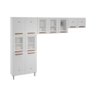 Kit de Cozinha Modulada 3 Peças Mirage New (2 Armários + 1 Paneleiro) CPT113 Branco - Telasul - 1
