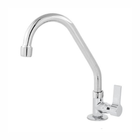 Torneira Cozinha Bica Móvel Alavanca Mesa 1168 C-70 1/4 Volta Metal