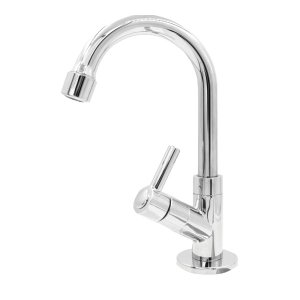 Torneira Bica Móvel Lavatório Banheiro Bancada Mesa 1/4 Volta Luxo C-72