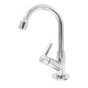 Ver imagem 1 de Torneira Bica Móvel Lavatório Banheiro Bancada Mesa 1/4 Volta Luxo C-72