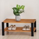 Ver imagem 1 de Estante Multiuso Natural & Colors 2 Prateleiras Extended