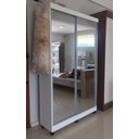 Ver imagem 7 de Sapateira de Espelhos Luz Led Magia Móveis Diamante Branco