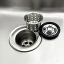 Ver imagem 1 de Válvula Higiênica Cozinha com Cesto Removível 3 1/2 - Flvx Hidro