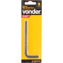 Ver imagem 2 de Chave multidentada 08mm tipo L curta cromo vanádio - Vonder