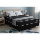 Ver imagem 2 de Cama Box Novo + Colchão Espuma Kappesberg D28 Anatômico Onix + Base Crc Corano Black