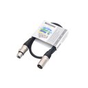 Ver imagem 1 de Cabo de Microfone Pro Balanceado Emborrachado Xlr Xlr 0,70 Cm Mpbe-0,70 Wireconex