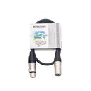Ver imagem 2 de Cabo de Microfone Pro Balanceado Emborrachado Xlr Xlr 0,70 Cm Mpbe-0,70 Wireconex