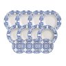 Jogo de Pratos Algarve Tramontina em Porcelana Decorada 12 Peças - 2