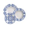 Jogo de Pratos Algarve Tramontina em Porcelana Decorada 12 Peças - 1