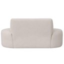 Ver imagem 2 de Sofá Reto 02 Lugares 150cm Mônaco Bouclé Off White - Nexta Casa
