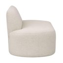 Ver imagem 3 de Sofá Reto 02 Lugares 150cm Mônaco Bouclé Off White - Nexta Casa