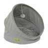 CAMA CABANA PARA GATOS COM BOLINHA - CINZA - 1