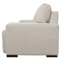 Ver imagem 6 de Sofá 3 Lugares Sala de Estar Roma 2,30M Couro Off White - Gran Belo