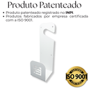 Ver imagem 2 de Suporte para Mangueira Fixação de Parede até 100 Metros Aço Resistente Organização Externa Branco
