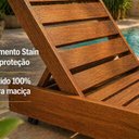 Ver imagem 6 de Espreguiçadeira Rustic Ref.502 Yescasa Marrom/Nogueira