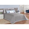 Cobre Leito Casal Queen Cinza e Azul 9 Peças - 5