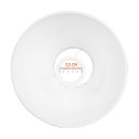 Ver imagem 4 de Cúpula de Abajur 13x8x17cm Tecido Algodão Soquete Nacional Ref 03