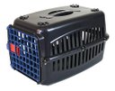 Ver imagem 1 de Caixa De Transporte Cães Nº2 Preta Com Porta Azul