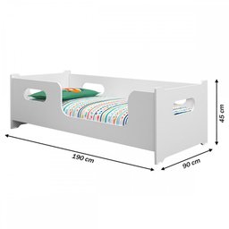 Cama Infantil Montessoriano Encanto Branco - Gabrielli Móveis - 3