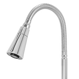 Torneira Flexivel de Mesa Samer Metais com Saída para Purificador de Agua 1/4 Tubo Cromado Dois Jato - 5