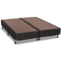 Ver imagem 1 de Cama Box Base Queen Universal Suede Black (158x198x30) - Ortobom