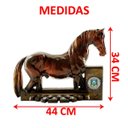Ver imagem 3 de Porta Espeto Suporte de Churrasco Cavalo Crioulo Rio Grande