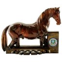 Ver imagem 1 de Porta Espeto Suporte de Churrasco Cavalo Crioulo Rio Grande