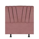 Ver imagem 1 de Cabeceira para Cama Box Solteiro 90 Cm Bélgica:rose