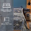 Ver imagem 2 de Cobre Leito Solteiro Infantil 160x220 Estampado com Porta Travesseiro