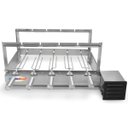 Ver imagem 1 de Gira Grill Inox 5 Espetos para Churrasqueira Bivolt Pratic