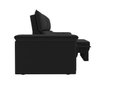 Ver imagem 5 de Sofá Aspen 1,80m Retrátil e Reclinável Suede Preto Xflex Sofás