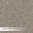 Ver imagem 4 de Sofá Sala de Estar Retrátil e Reclinável 3 Lugares Lisboa 2,30M Couro Bege - Gran Belo