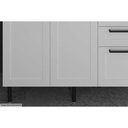 Ver mais imagens de Balcão de Cozinha Modulado Cz-3300 S/ Tampo C/ 2 Portas e 3 Gavetas 120cm Branco - Tecno Mobili