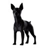 Pinscher Impressão 3D G Preto - 1