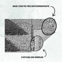 Ver imagem 5 de Tapete Sala Jazz 1,00 X 1,50 Pelos Alto Relevo Cinza Chumbo
