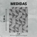 Ver imagem 4 de Tapete Sala Jazz 1,00 X 1,50 Pelos Alto Relevo Cinza Chumbo