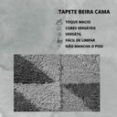 Ver imagem 3 de Tapete Sala Jazz 1,00 X 1,50 Pelos Alto Relevo Cinza Chumbo