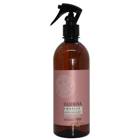 Água Perfumada Amabile- Vanilla e Fava Tonka - 500ml, da Herbo