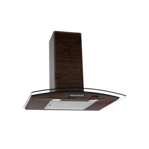Coifa de Parede 60cm Vidro Curvo Slim 110v Nardelli