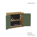 Ver imagem 6 de Armário para Escritório 2 Portas com Chave