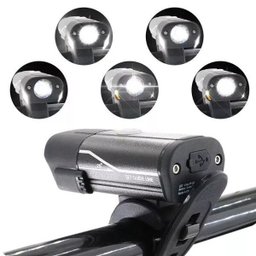 Farol Lanterna Bike Usb Recarregável BIN'G Led L2 GB-788 - 4