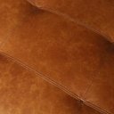 Ver mais imagens de Puff Decorativo Sala de Estar Milano Pés Madeira Couro Mel - Gran Belo