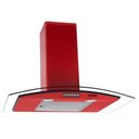 Ver imagem 1 de Coifa de Parede 75cm Vidro Curvo Slim 220v Nardelli Red