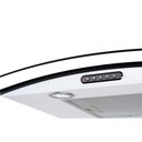 Ver imagem 4 de Coifa de Parede 70cm Vidro Curvo Slim 110v Nardelli White