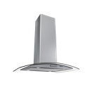 Ver imagem 1 de Coifa Ilha 75cm Vidro Curvo Nardelli Inox 220V