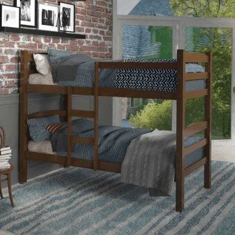 Beliche de Madeira Solteiro 304 Kasper - Imbuia