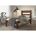 Ver imagem 1 de Cama de Solteiro de Madeira Reta Kasper - Imbuia